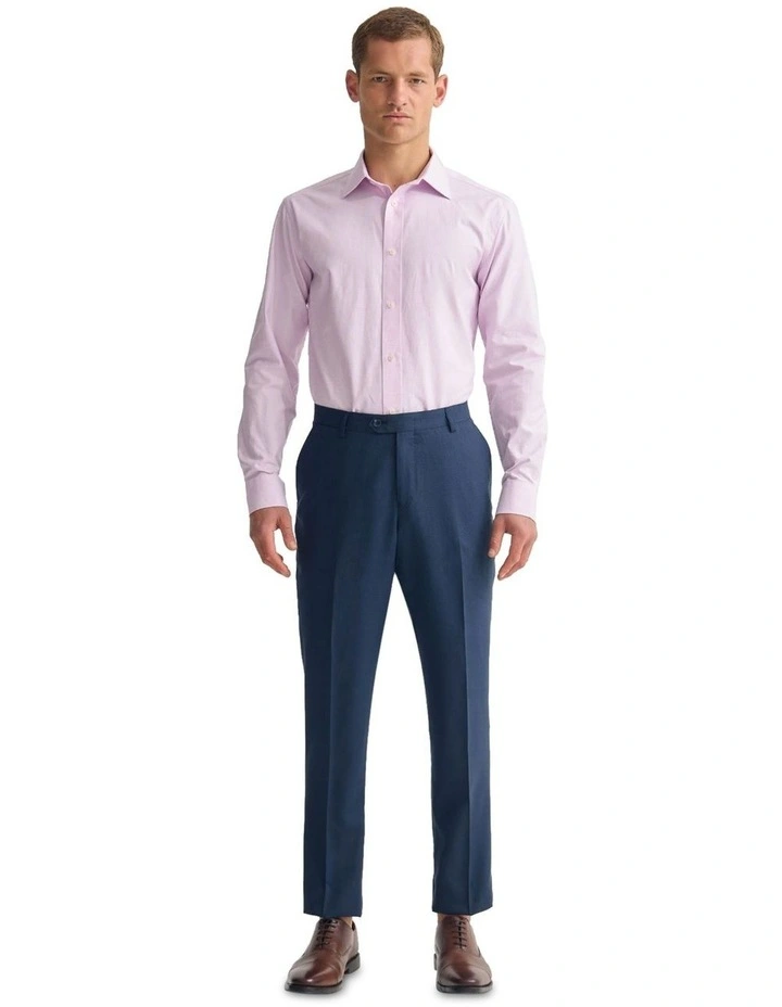Islington Classic Fit Cotton Shirt in Pink image 1