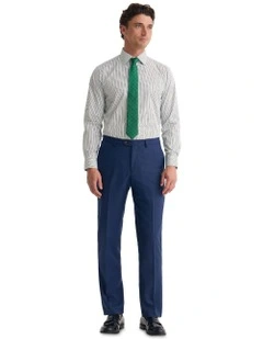 Regent Classic Fit Luxury Shirt in Green/Navy