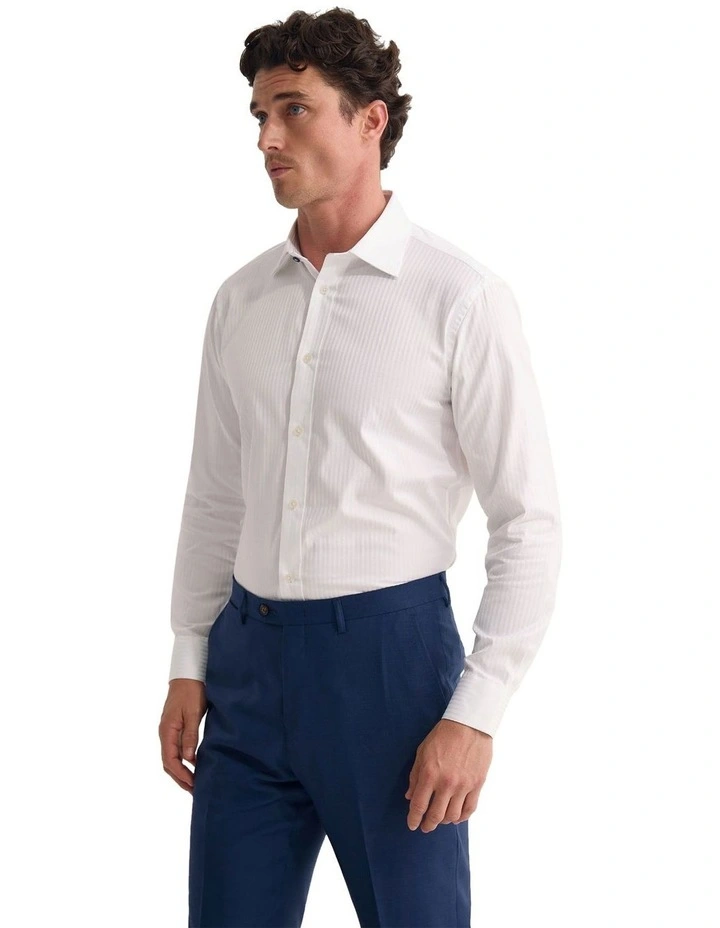 Regent Classic Fit Luxury Shirt in White image 3