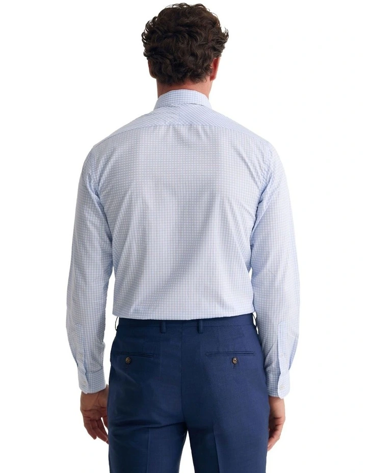 Islington Fit Stretch Luxury Shirt in Sky image 2