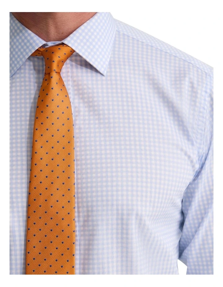 Islington Fit Stretch Luxury Shirt in Sky image 3