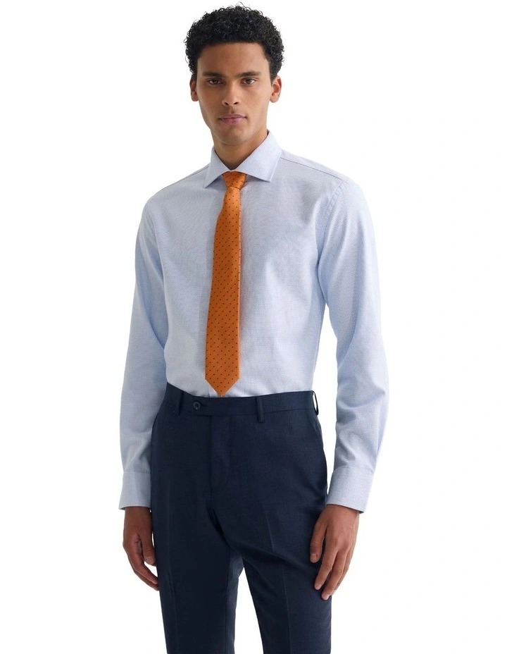 Regent Classic Fit Shirt in Sky Blue image 5