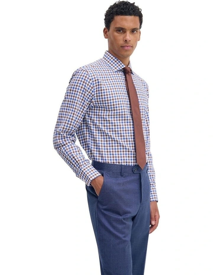 Regent Check Classic Fit Shirt in Multi image 3