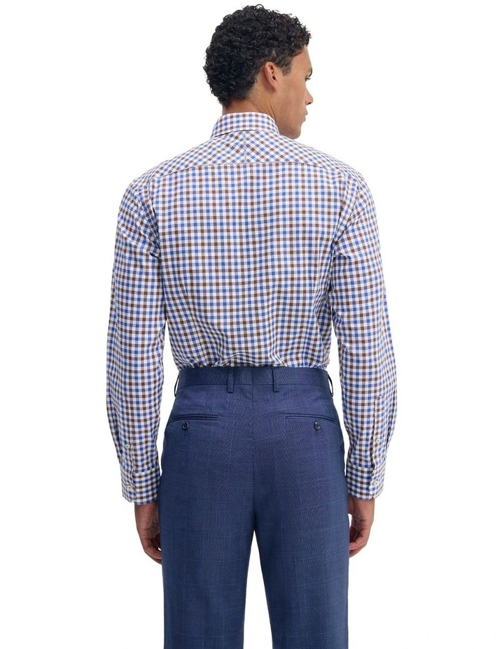 Regent Check Classic Fit Shirt in Multi image 4