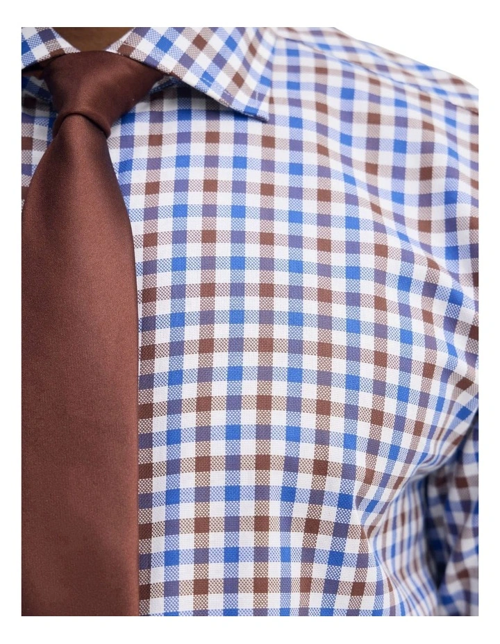 Regent Check Classic Fit Shirt in Multi image 6