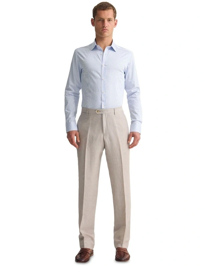 Beckton Slim Fit Shirt in Sky image 1