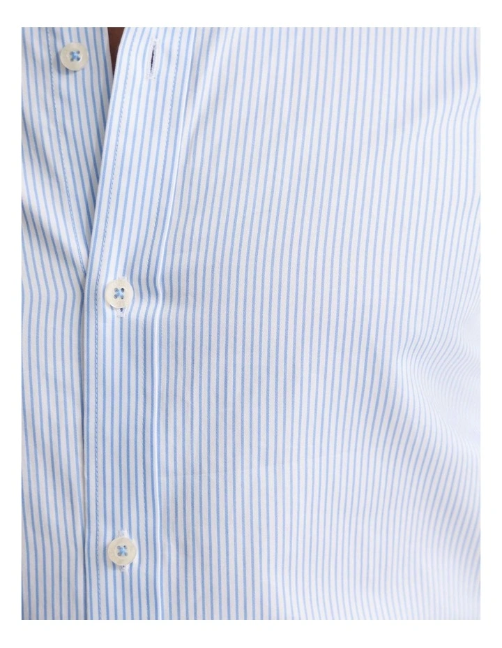 Beckton Slim Fit Shirt in Sky image 6