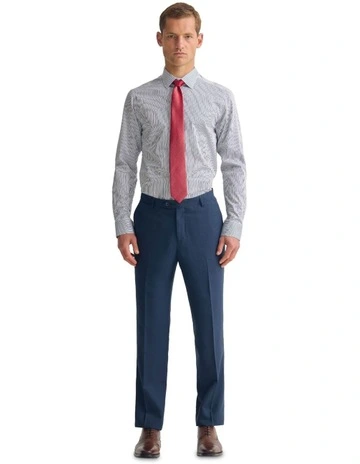 Beckton Slim Fit Shirt in Dark Navy