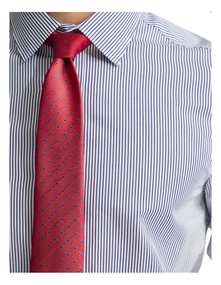 Beckton Slim Fit Shirt in Dark Navy image 6