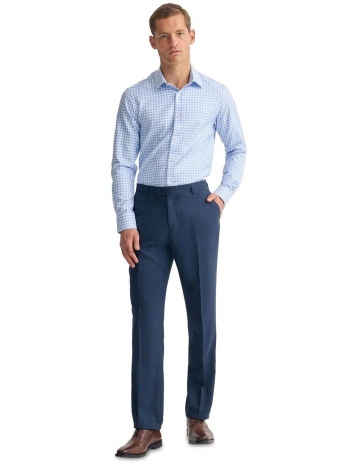 Beckton Slim Fit Shirt in Sky image 1