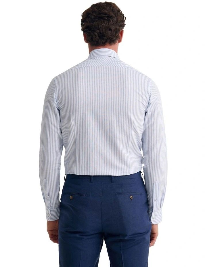 Beckton Slim Fit Luxury Shirt in Blue image 2