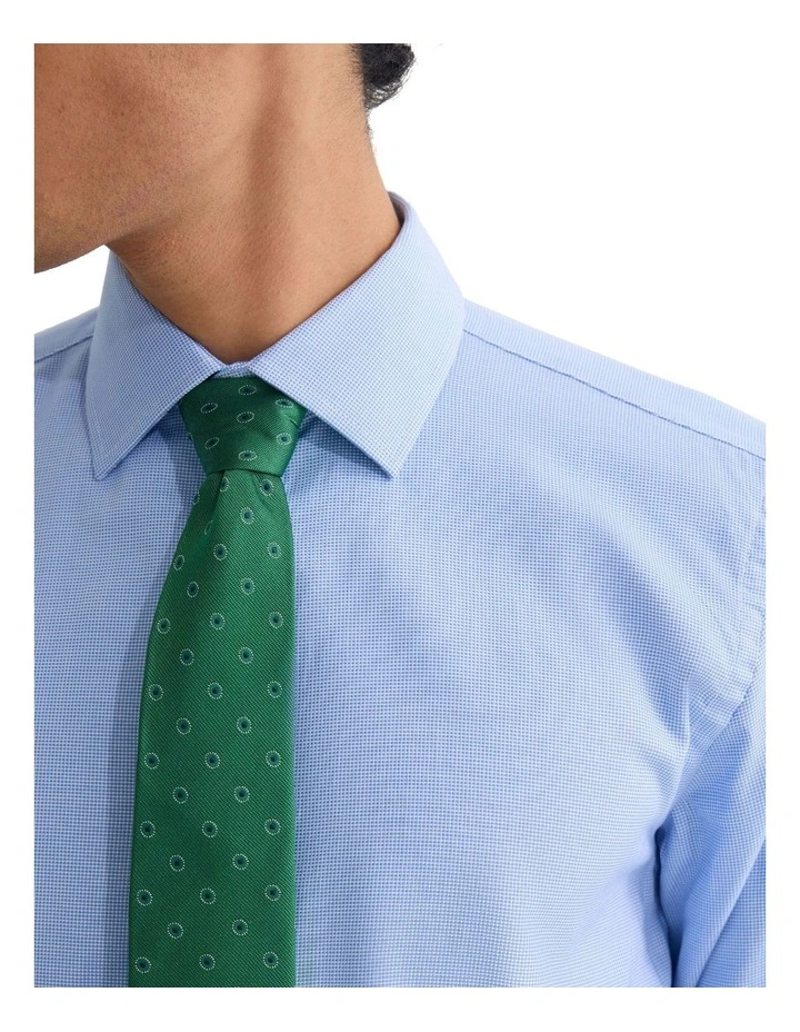 Beckton Slim Fit Shirt in French Blue image 6