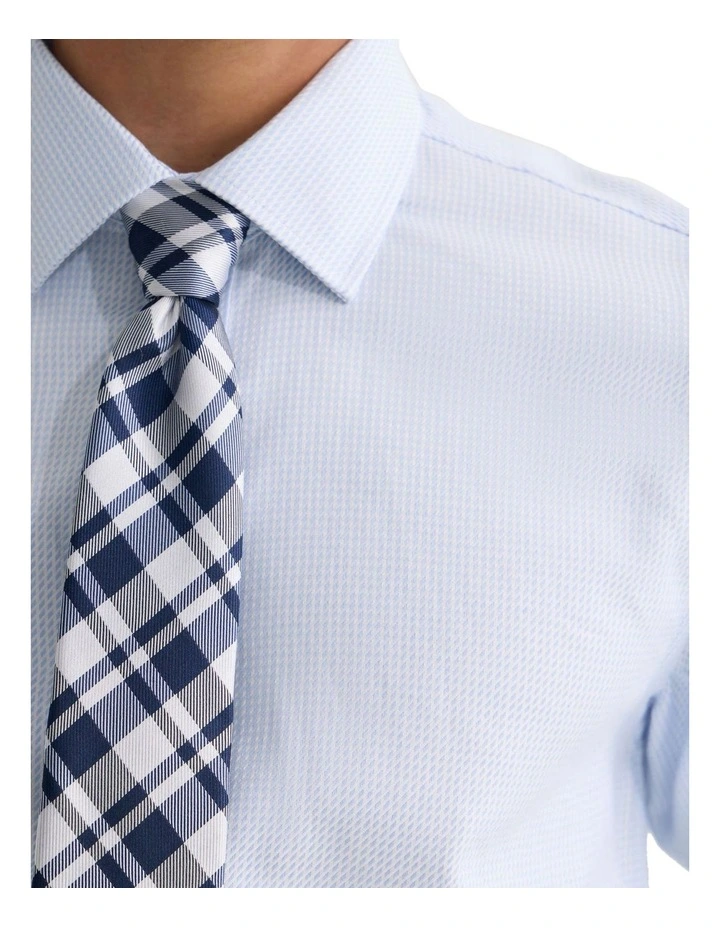 Beckton Slim Fit Shirt in Sky image 6