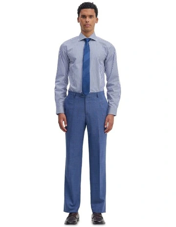 Trafalgar Slim Fit Shirt in Navy