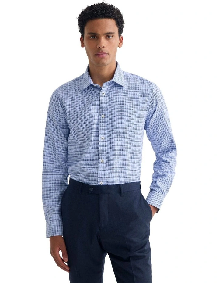 Beckton Slim Fit Shirt in Blue image 1