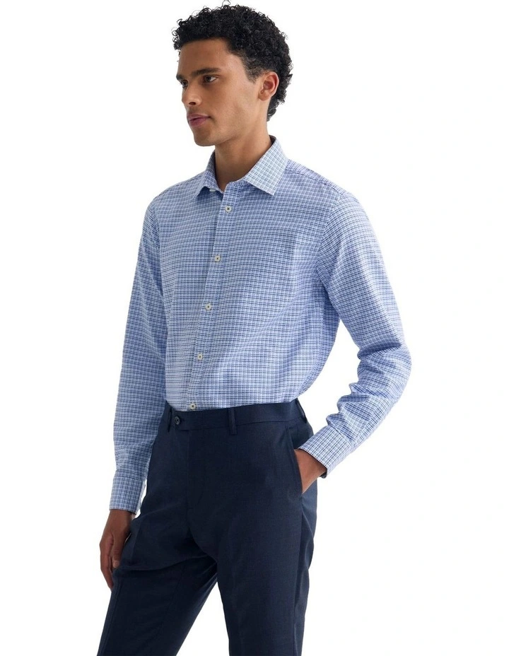 Beckton Slim Fit Shirt in Blue image 2