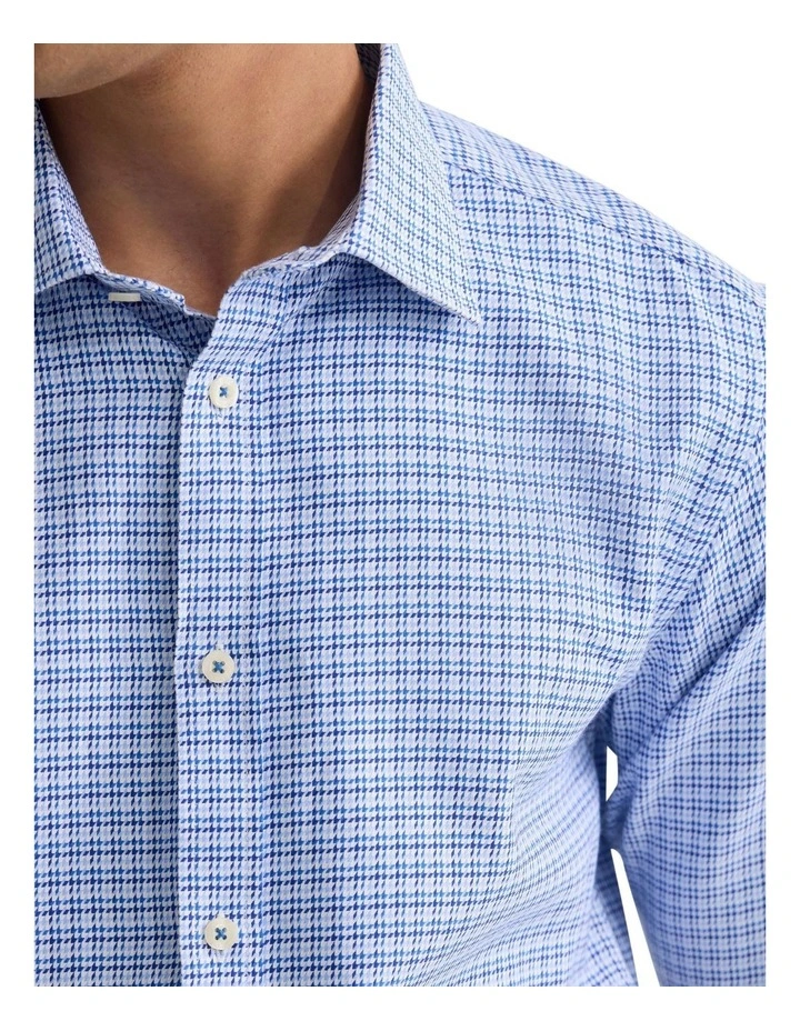 Beckton Slim Fit Shirt in Blue image 6