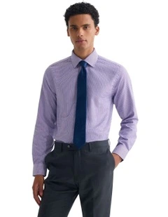 Beckton Slim Fit Shirt in Lilac