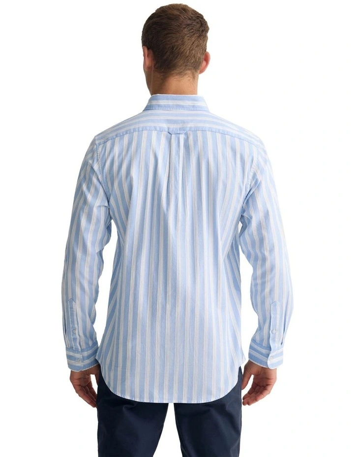 Holloway Luxury Stripe Shirt in Blue image 2