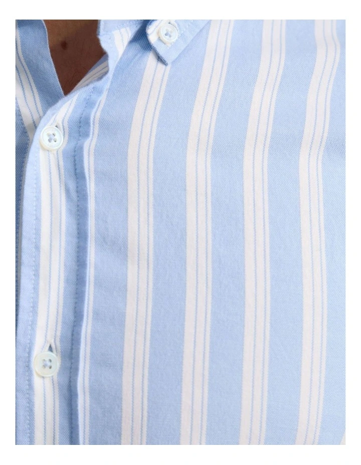 Holloway Luxury Stripe Shirt in Blue image 6