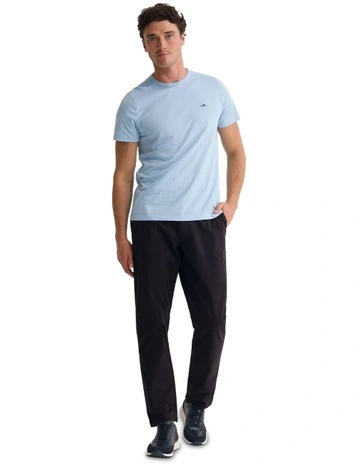 Ben Organic Crew Neck T Shirt in Blue