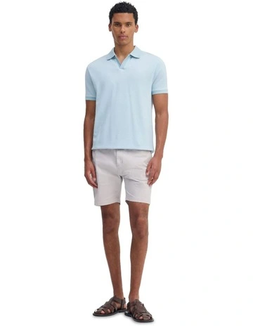 Andre Organic Cotton Polo in Sky