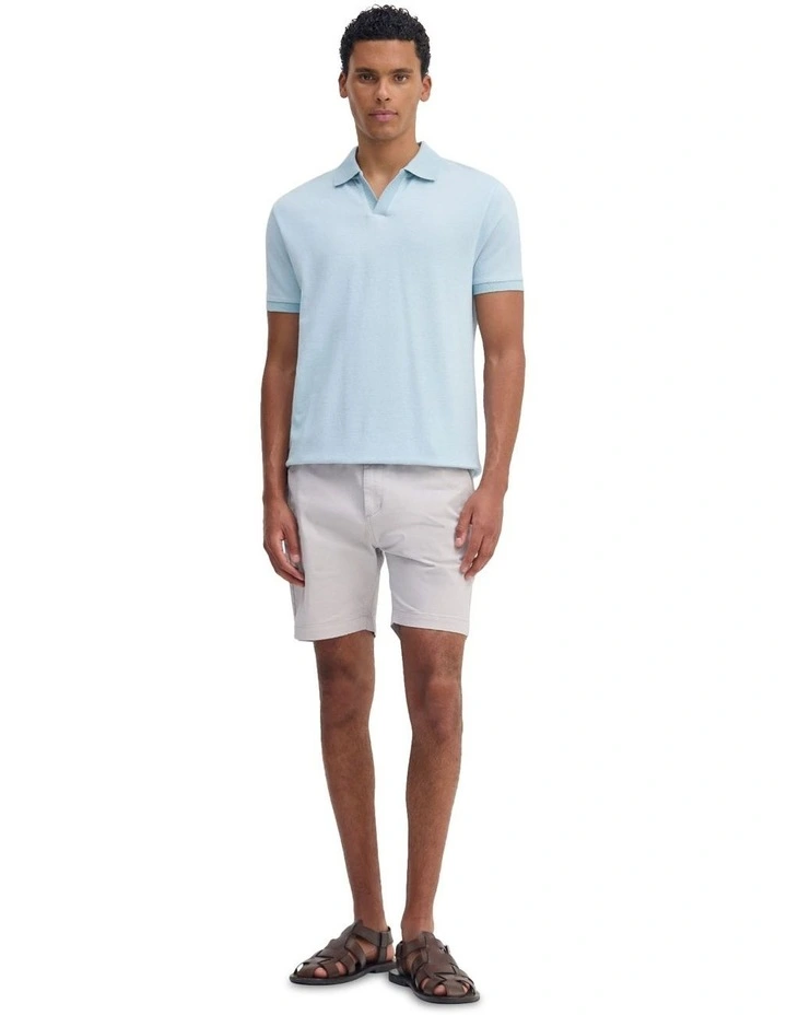 Andre Organic Cotton Polo in Sky image 1