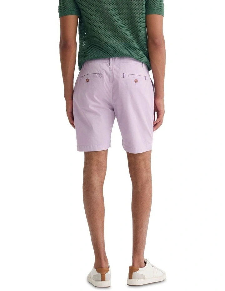 Henry Chino Shorts in Thistle image 2