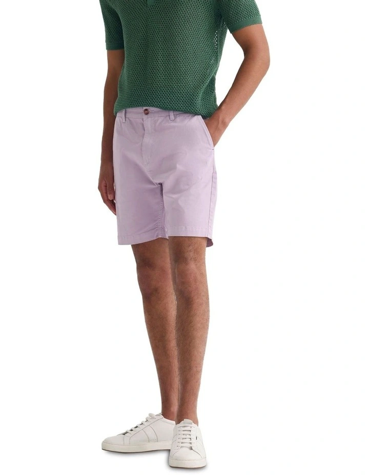 Henry Chino Shorts in Thistle image 3