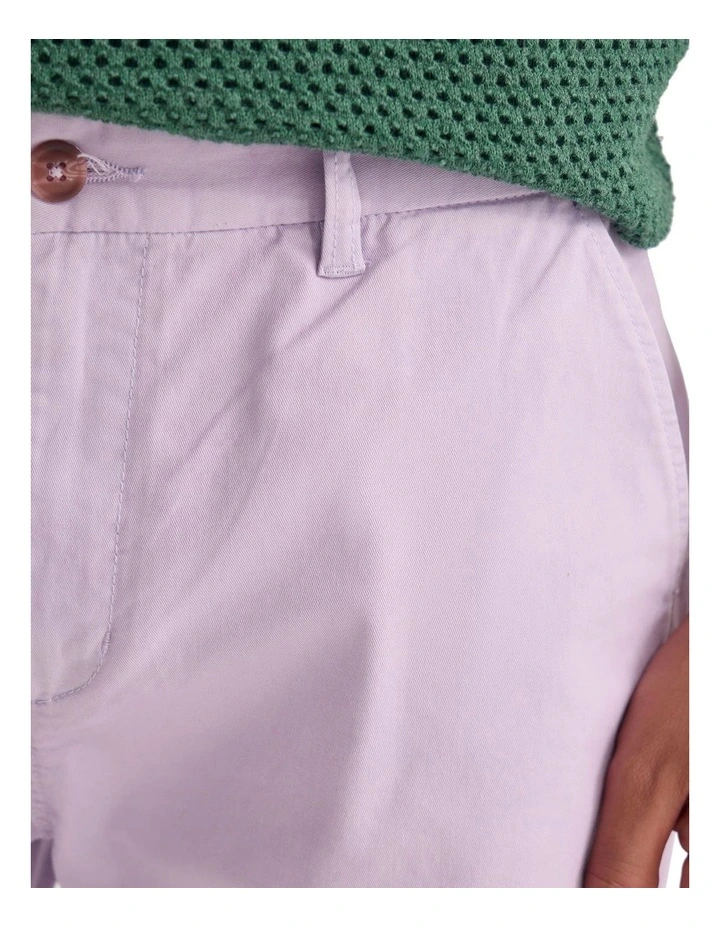 Henry Chino Shorts in Thistle image 6