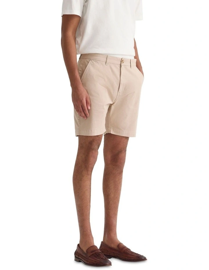 Henry Chino Shorts in Warm Stone image 3