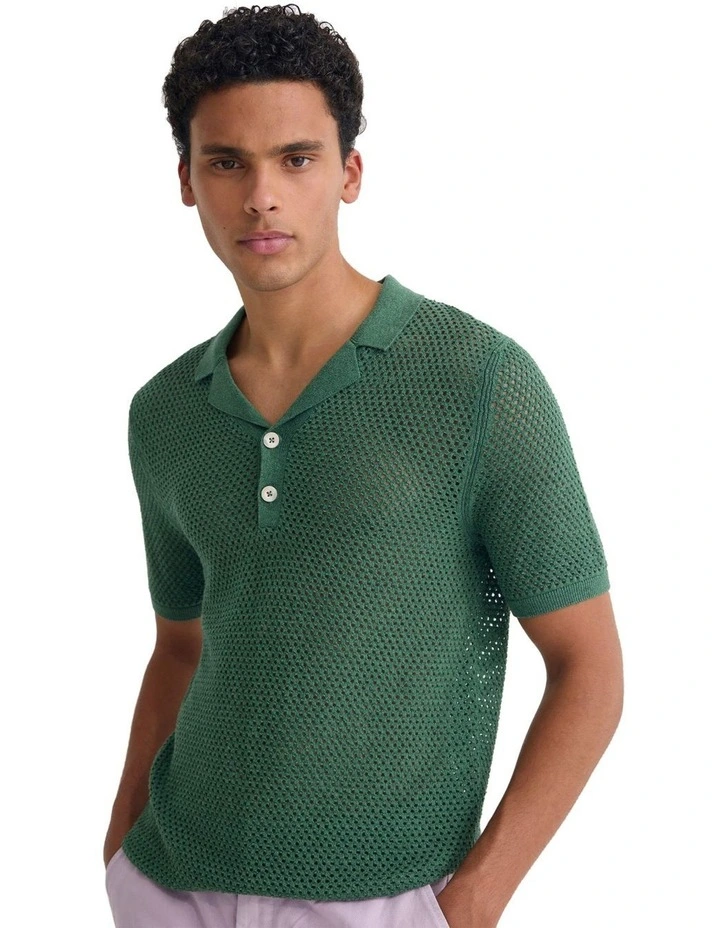 Lane Knitted Polo image 3