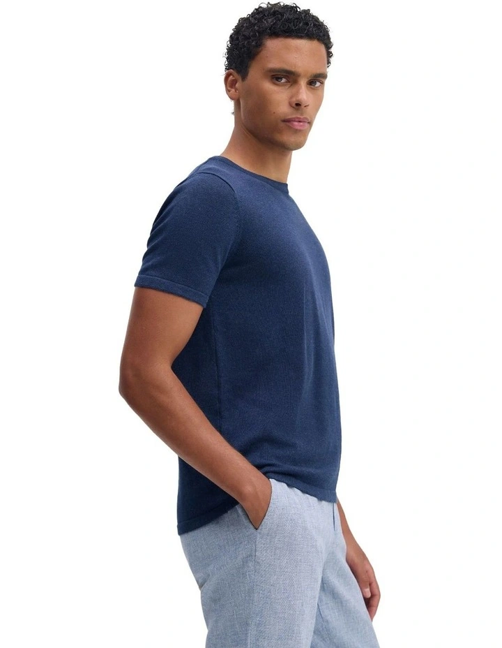 Theo Knitted T Shirt image 3