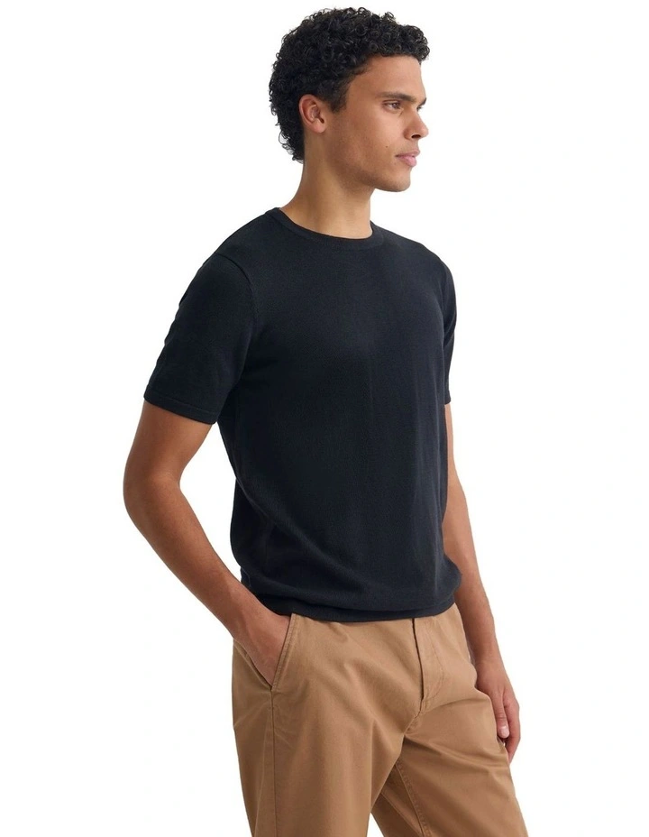 Theo Knitted T Shirt image 3