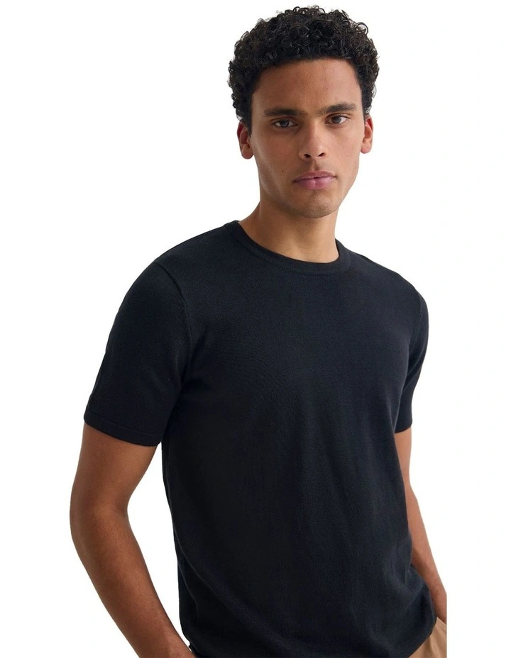 Theo Knitted T Shirt image 4