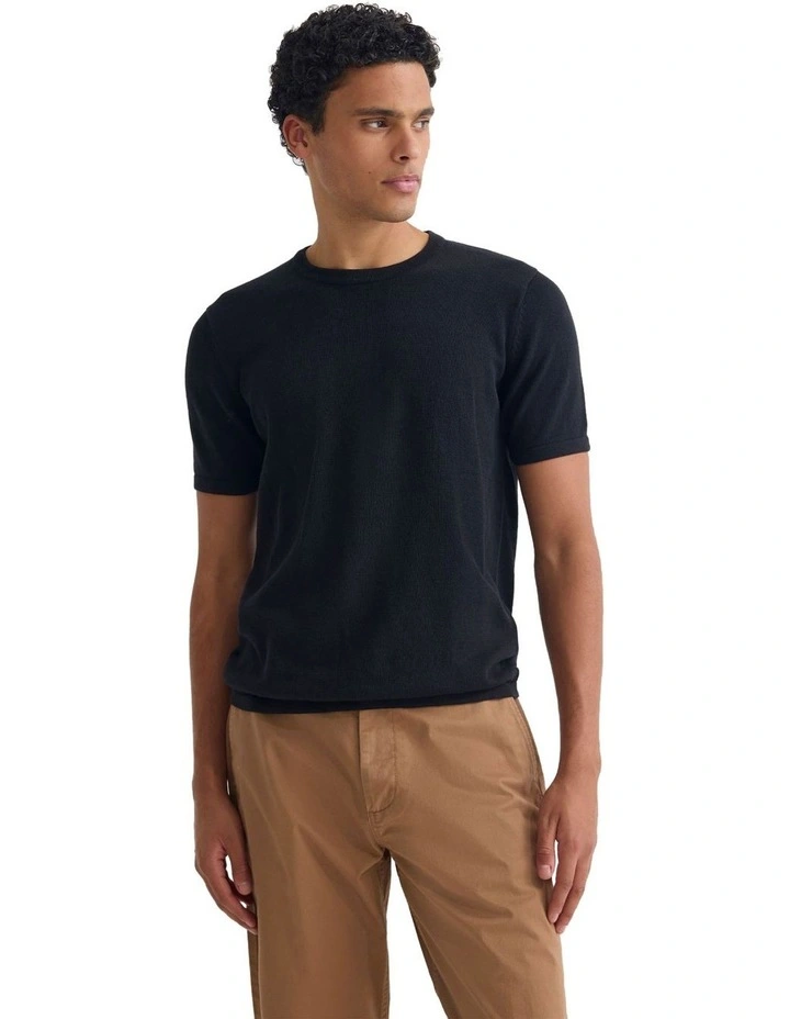 Theo Knitted T Shirt image 5