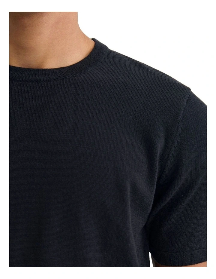 Theo Knitted T Shirt image 6