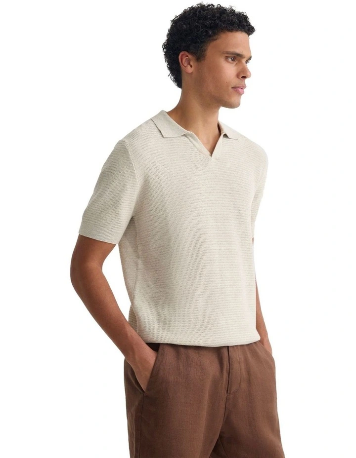 Corbin Knitted Polo image 3