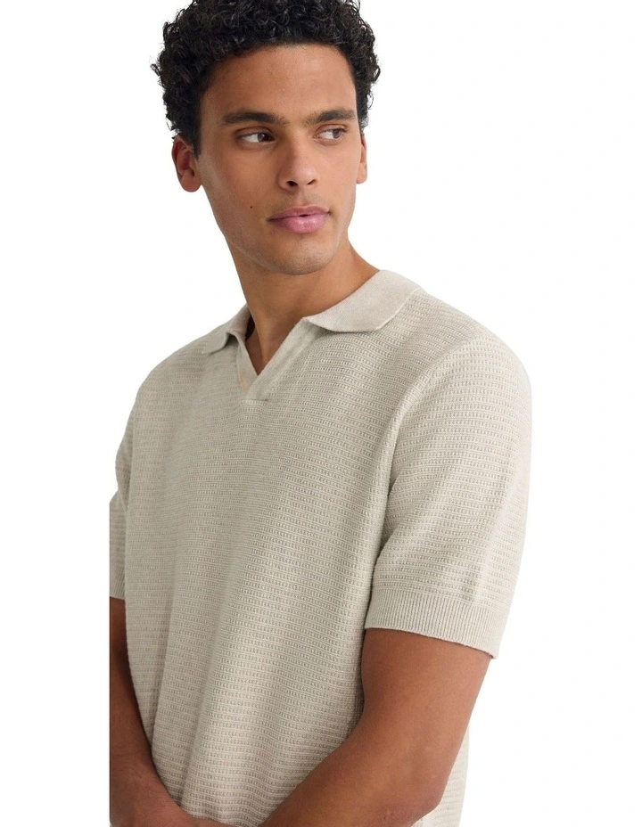 Corbin Knitted Polo image 4