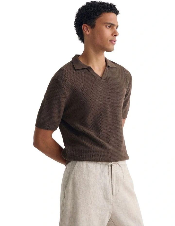 Corbin Knitted Polo image 3