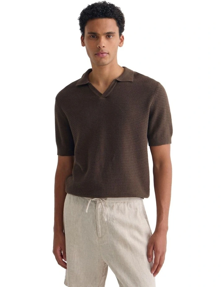 Corbin Knitted Polo image 5