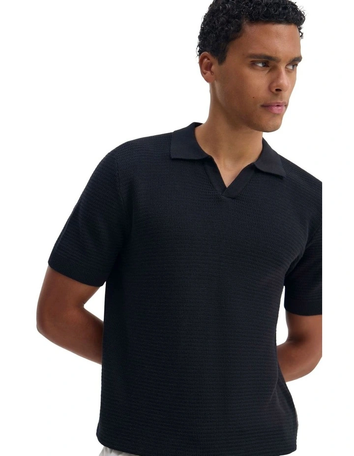Corbin Knitted Polo image 4