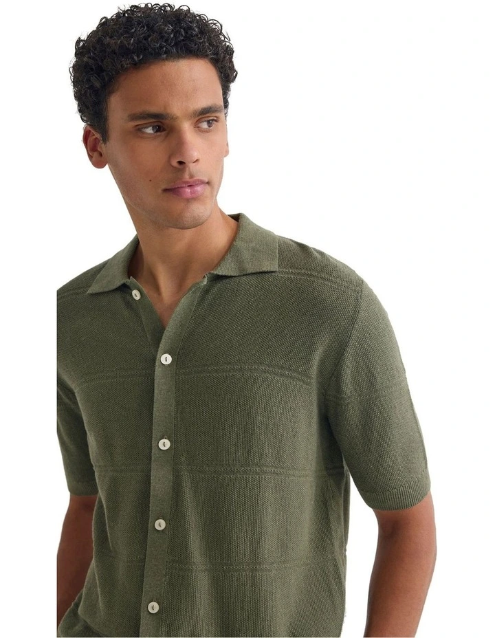 Jack Knitted Button Up Shirt image 7