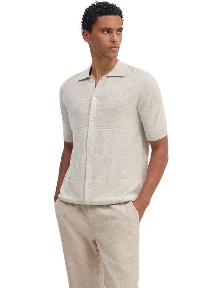 Jack Knitted Button Up Shirt image 3