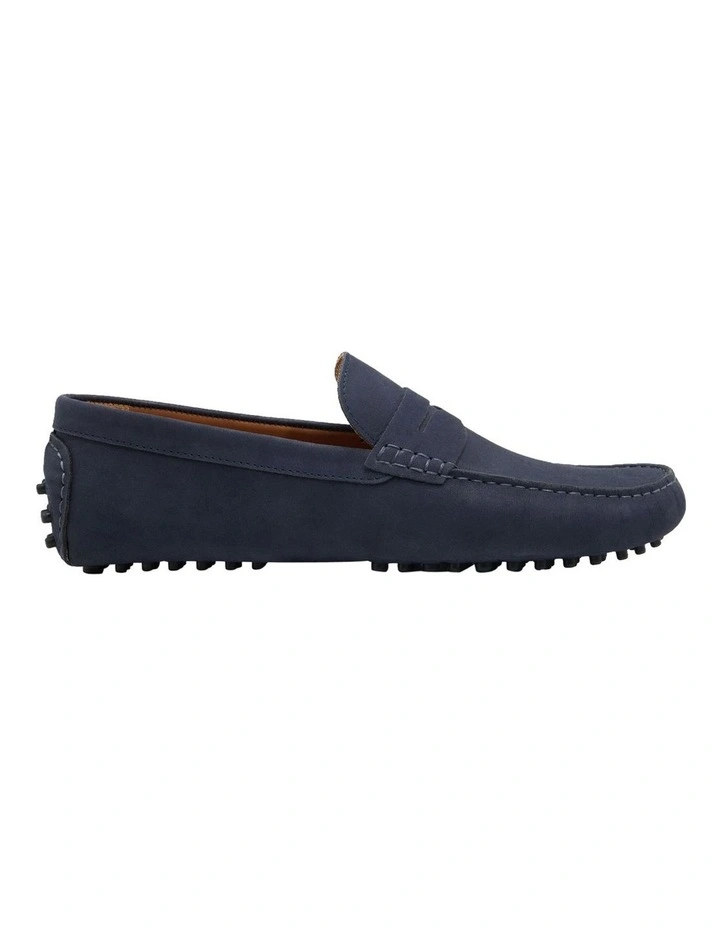New Holland Driving Shoe in Navy image 1