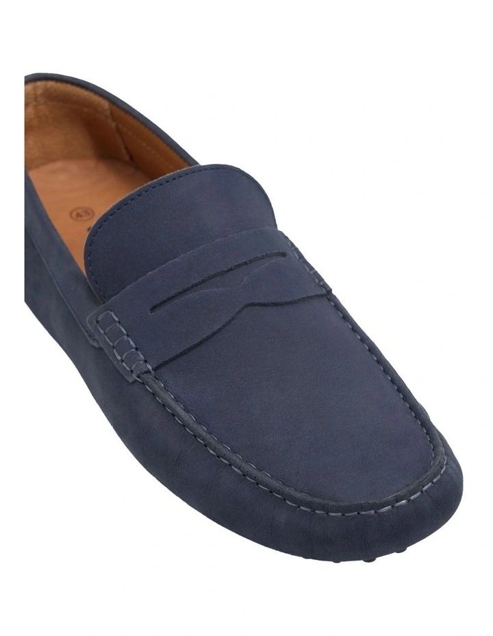 New Holland Driving Shoe in Navy image 4