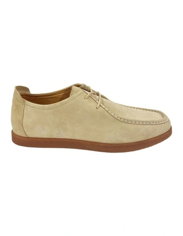 James Suede Lace Up Shoe in Sand