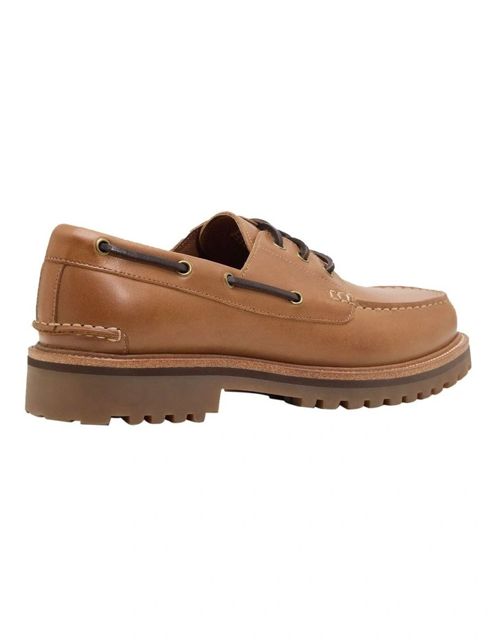 Henry Chunky Boat Shoe in Tan image 2