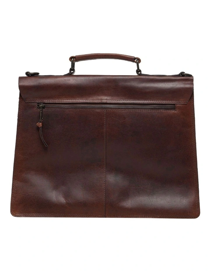 Traveller Briefcase in Brown image 3
