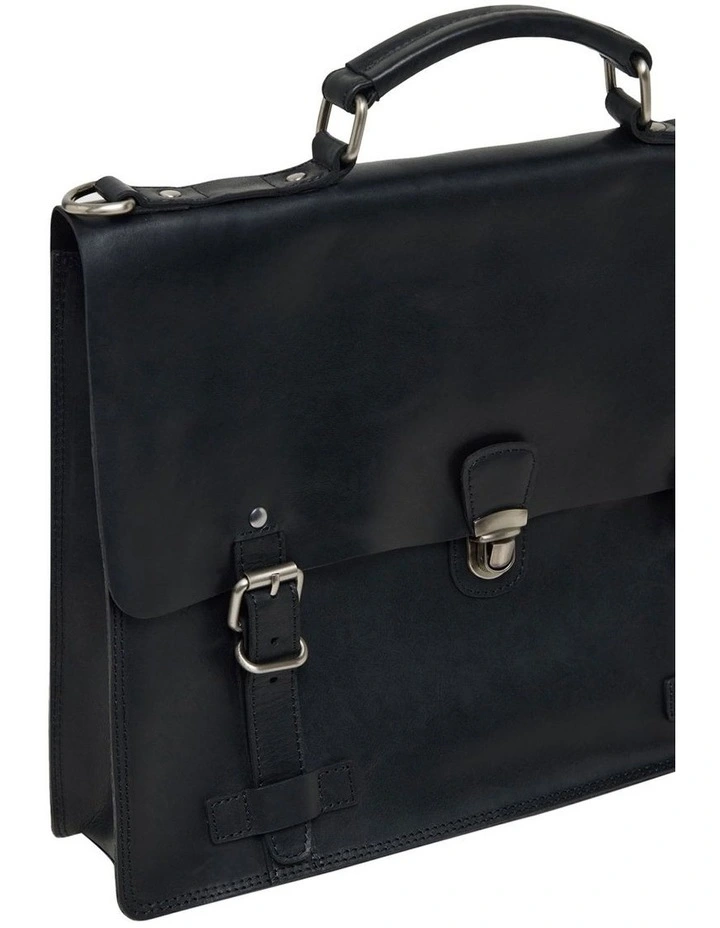 Traveller Briefcase in Black image 2